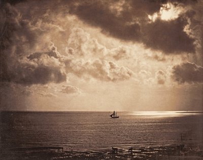 Briggen på vandet af Gustave Le Gray