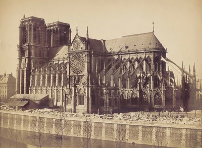 Notre-Dame de Paris-katedralen af Gustave Le Gray
