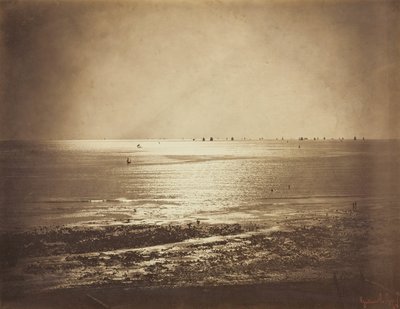 Seascape, Normandiet, 185657. af Gustave Le Gray