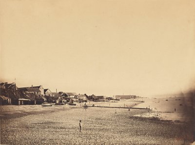 Stranden ved Saint-Adresse af Gustave Le Gray