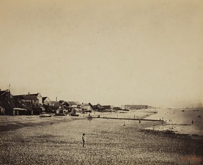 Stranden ved Sainte-Adresse, 1856-57 af Gustave Le Gray