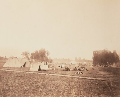 Bivuakken af Gustave Le Gray