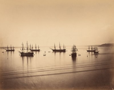 Den franske flåde, Cherbourg af Gustave Le Gray