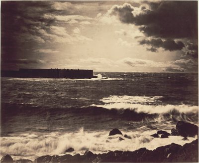 Den store bølge, Sète af Gustave Le Gray