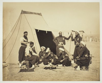 Uden titel (Zouaves) af Gustave Le Gray