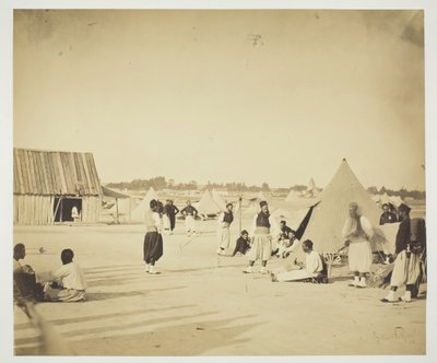 Unavngivne Zouaves, 1857. af Gustave Le Gray