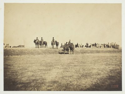 Uden titel [kavaleri], 1857. af Gustave Le Gray
