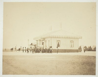Uden titel [officerer og dignitærer], 1857. af Gustave Le Gray