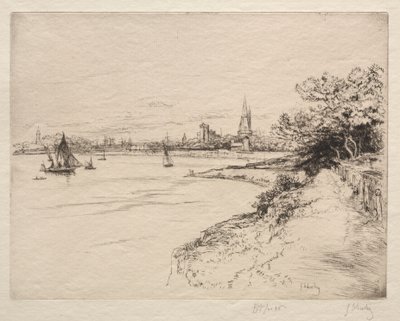 Cliff of Orbigny af Gustave Leheutre