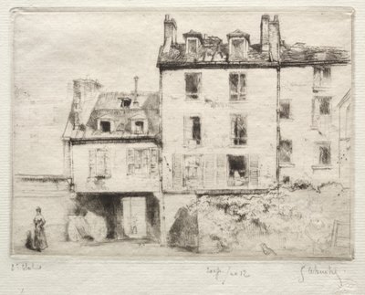 Rue Lacépède: hjertet af Aciereur Cottens af Gustave Leheutre