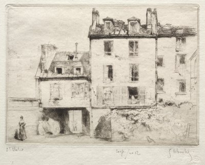 Rue Lacépède: hjertet af Aciereur Cottens. af Gustave Leheutre