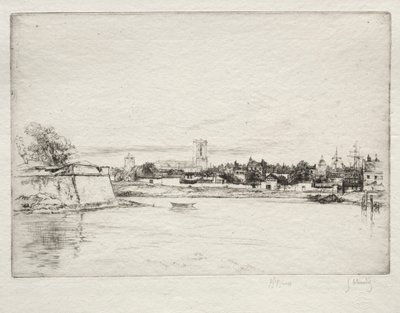 Le Petit St. Eloi, La Rochelle af Gustave Leheutre