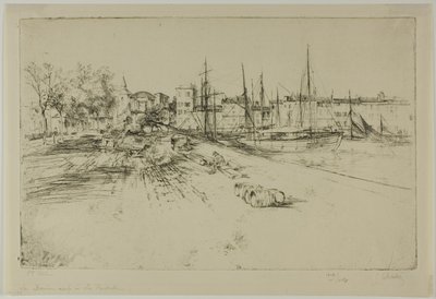 Den nye havn i la Rochelle af Gustave Leheutre