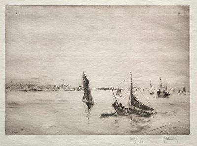 La Rochelles kørebane. af Gustave Leheutre