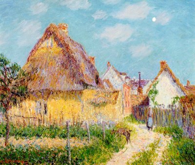 Sommerhus ved Le Vaudreuil, 1903 af Gustave Loiseau