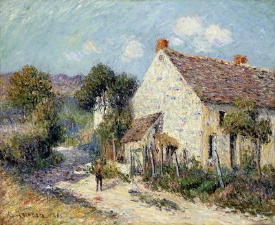 Landskab af Seine-et-Oise; Landskab af Sein-et-Oise, 1906 af Gustave Loiseau