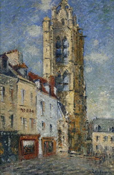 Klokketårnet i St, 1925 af Gustave Loiseau