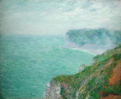 Klipperne ved Fecamp af Gustave Loiseau