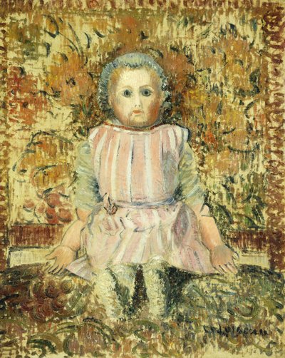 Dukken; Dukken, ca. 1919 af Gustave Loiseau