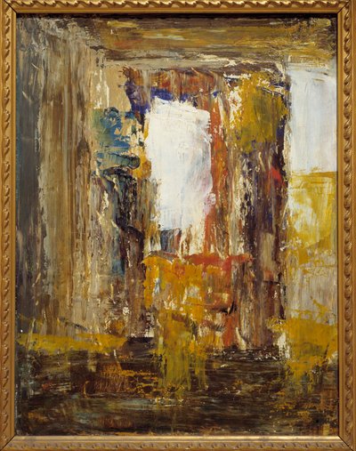 Abstrakt udkast til maleri af Gustave Moreau (1826-1898) Paris fra det 19. århundrede, Musee Gustave Moreau af Gustave Moreau