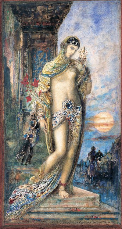 Song of Songs - Salomons bog - Sangenes sang af Moreau, Gustave (1826-1898) af Gustave Moreau