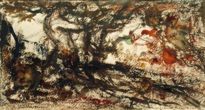 Kamp de centaures af Gustave Moreau