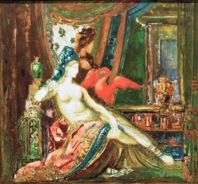 Ibis delilah af Gustave Moreau