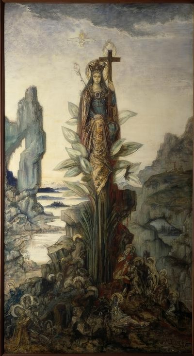 Mystisk blomst af Gustave Moreau