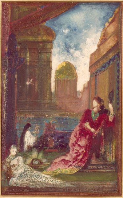 Herodias og Salome af Gustave Moreau