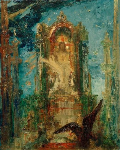 Jupiter og Semele af Gustave Moreau