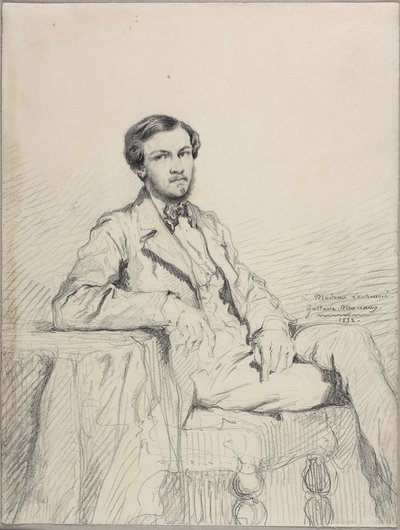 Portræt af Eugene Lacheurié af Gustave Moreau