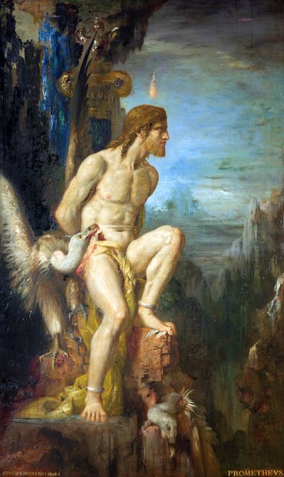 Prometheus af Gustave Moreau