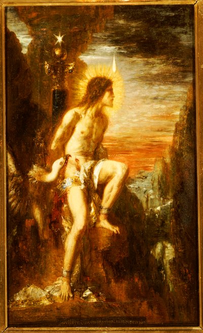 Prometheus bundet af Gustave Moreau