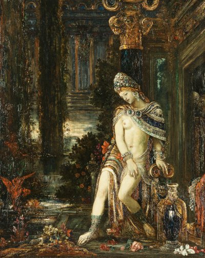 Susanna og de ældre, ca. 1895 af Gustave Moreau