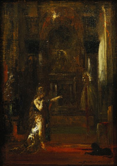 Åbenbaringen, c.1876 af Gustave Moreau