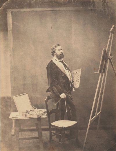 Portræt af J. Savile Lumley, Madrid, 1859. af Gustave Penabert