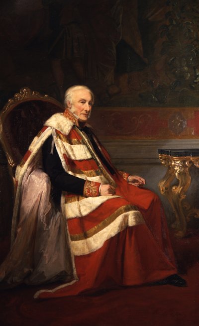 Portræt af George Percy, 5. hertug af Northumberland af Gustave Pope