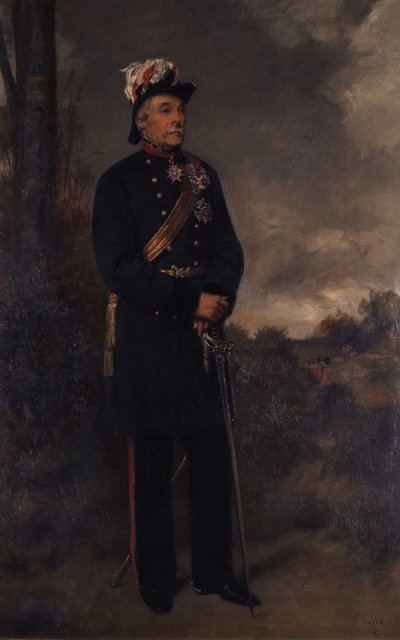 Portræt af generalmajor Lord Henry Percy, V.C. af Gustave Pope
