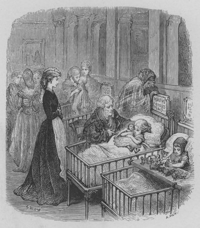 Børnehospitalet af Gustave after Dore