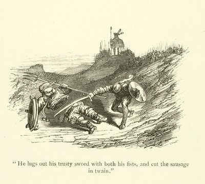Illustration til Rabelais værker af Gustave after Dore