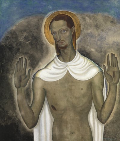 Kristus viser sine sår af Gustave Van de Woestyne