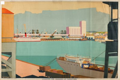 Loading the Oranges at Cape Town, fra serien 