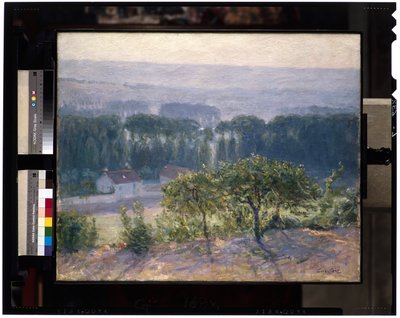 Sen eftermiddag, Giverny, ca. 1905-13 (olie på lærred) af Guy Rose