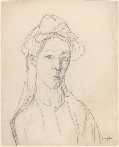 Selvportræt af Gwen John