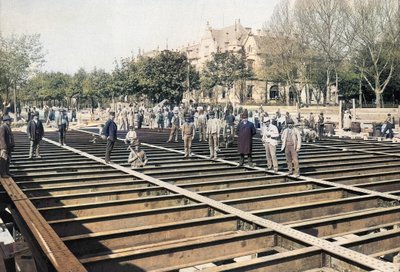 1896-17 jernbane Arena vej Klösz György 2 (Farvet) af György Klösz