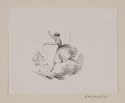 Illustration til "Den standhaftige Tinsoldat" i H.C. Andersen, "Eventyr og Historier", Bind 1 af H.P. Hansen