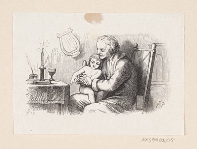 Illustration til "Den uartige Dreng" i H.C. Andersen, "Eventyr og Historier", Bind 1 af H.P. Hansen