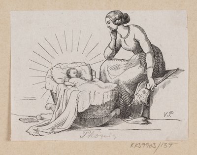 Illustration til "Fugl Phønix" i H.C. Andersen, "Eventyr og Historier", Bind 2 af H.P. Hansen