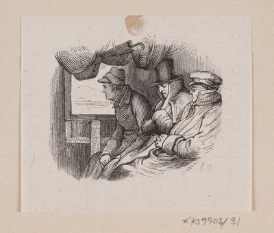 Illustration til "Lykkens Kalosker" i H.C. Andersen, "Eventyr og Historier", Bind 1 af H.P. Hansen