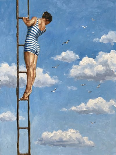 Sky Ladder-svømmeren af HUGO